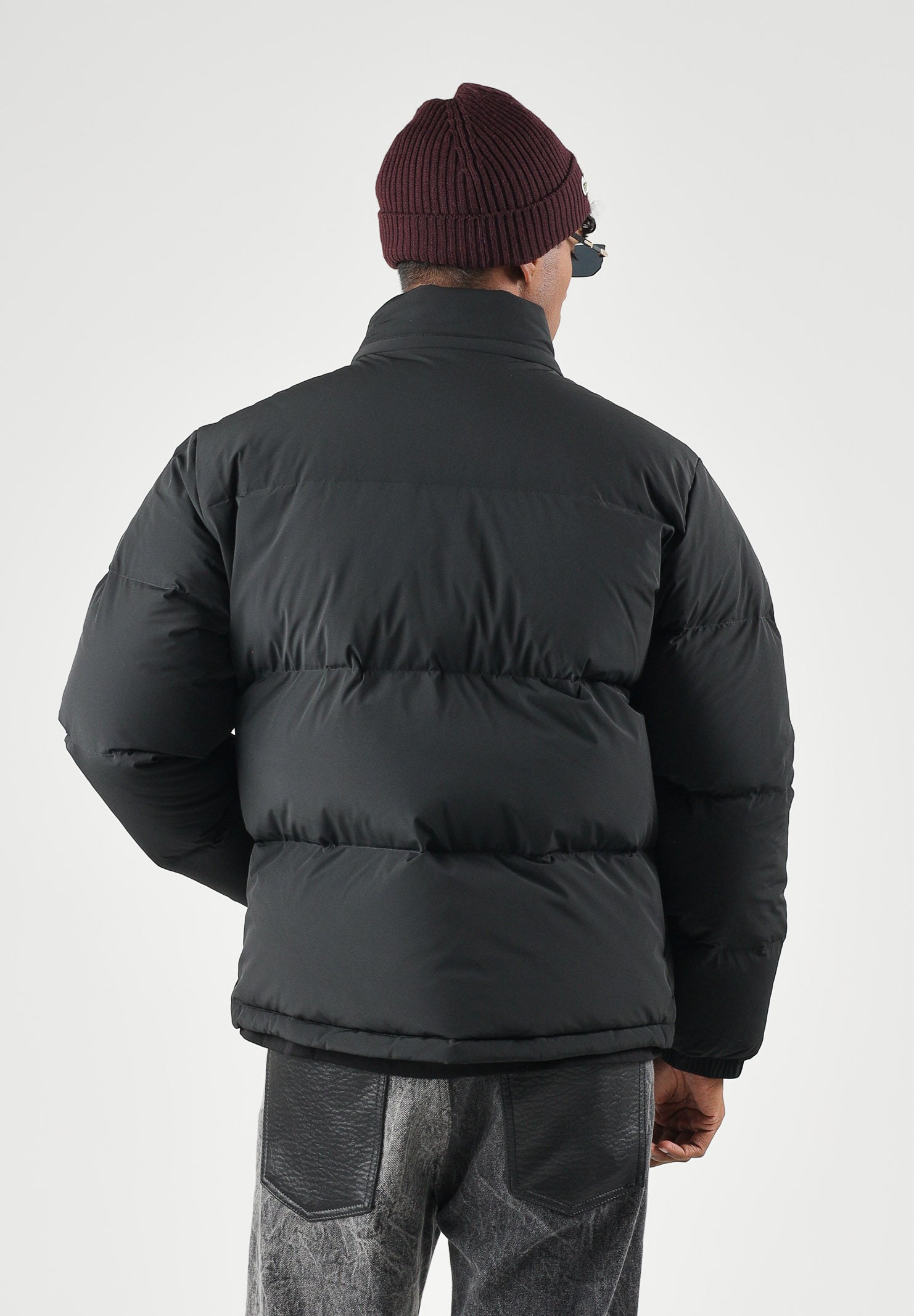 LACOSTE Piumino WATER-REPELLENT nero da uomo con trapuntatura imbottita BH5154 031 LACOSTE 