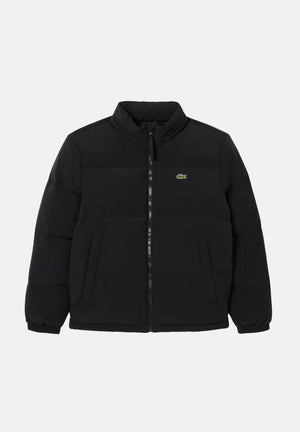 LACOSTE Piumino WATER-REPELLENT nero da uomo con trapuntatura imbottita BH5154 031 LACOSTE 