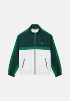 LACOSTE Giacca a vento COLORBLOCK TRACK verde da uomo con design bicolore BH8704 TE2 LACOSTE 