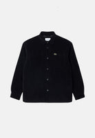 LACOSTE Giubbotto  effetto camicia PADDED CORDUROY OVERSHIRT  nero da uomo in velluto a coste con leggera imbottitura, bottoni a pressione e tasche.<BR/> CH8840 031 LACOSTE 