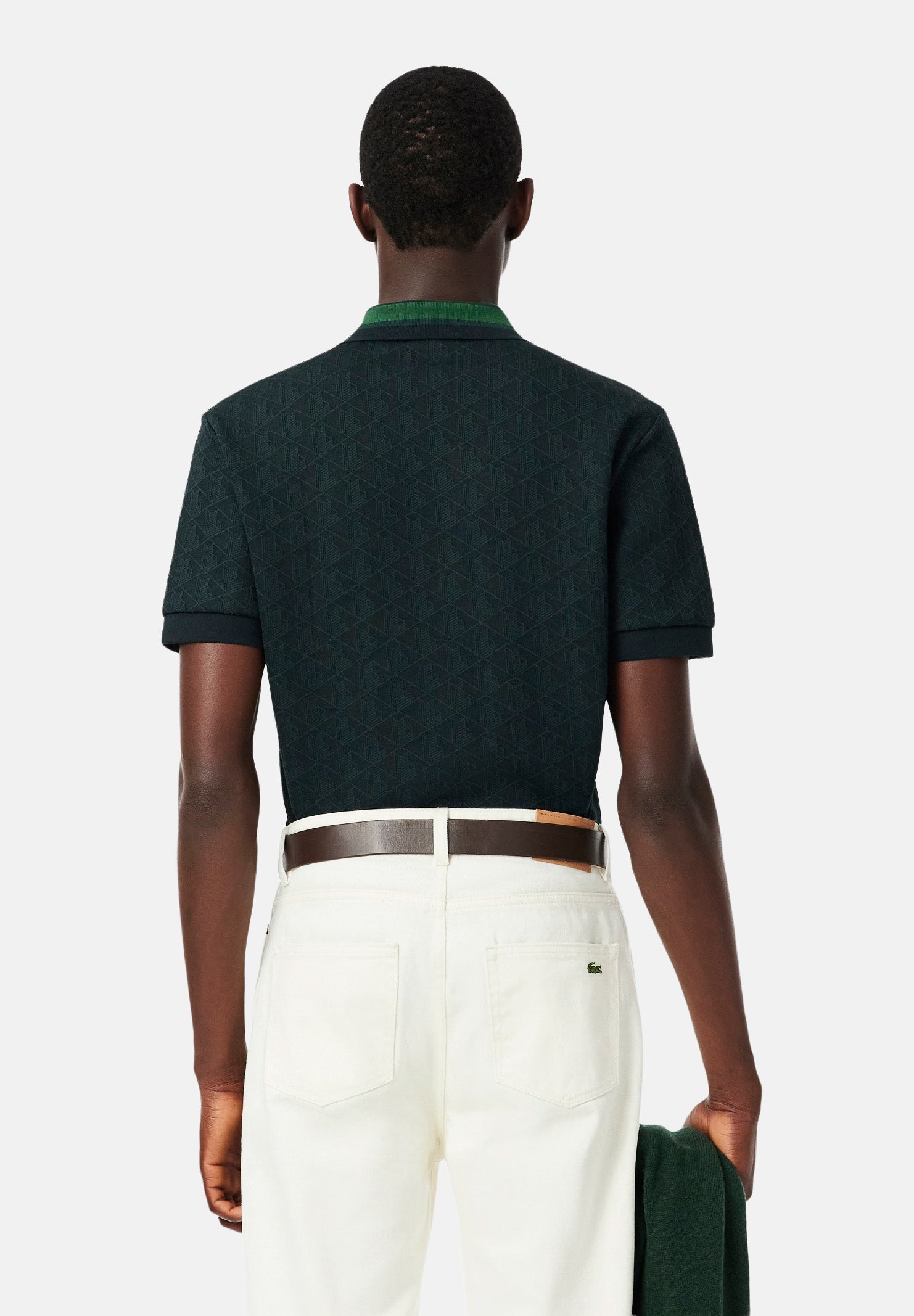 Polo manica corta regular fit autunno inverno DH1417 SPU LACOSTE 
