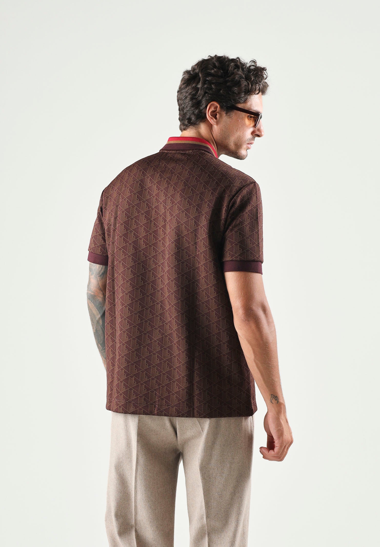 Polo manica corta regular fit autunno inverno DH1417 WD9 LACOSTE 