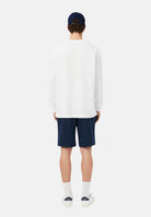 LACOSTE Shorts monogram blu da uomo in tinta unita GH9794 166 LACOSTE 
