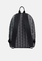 LACOSTE Zaino THE BLEND BACKPACK nero per uomo e donna con stampa monogram all-over NH3649 H45 LACOSTE 