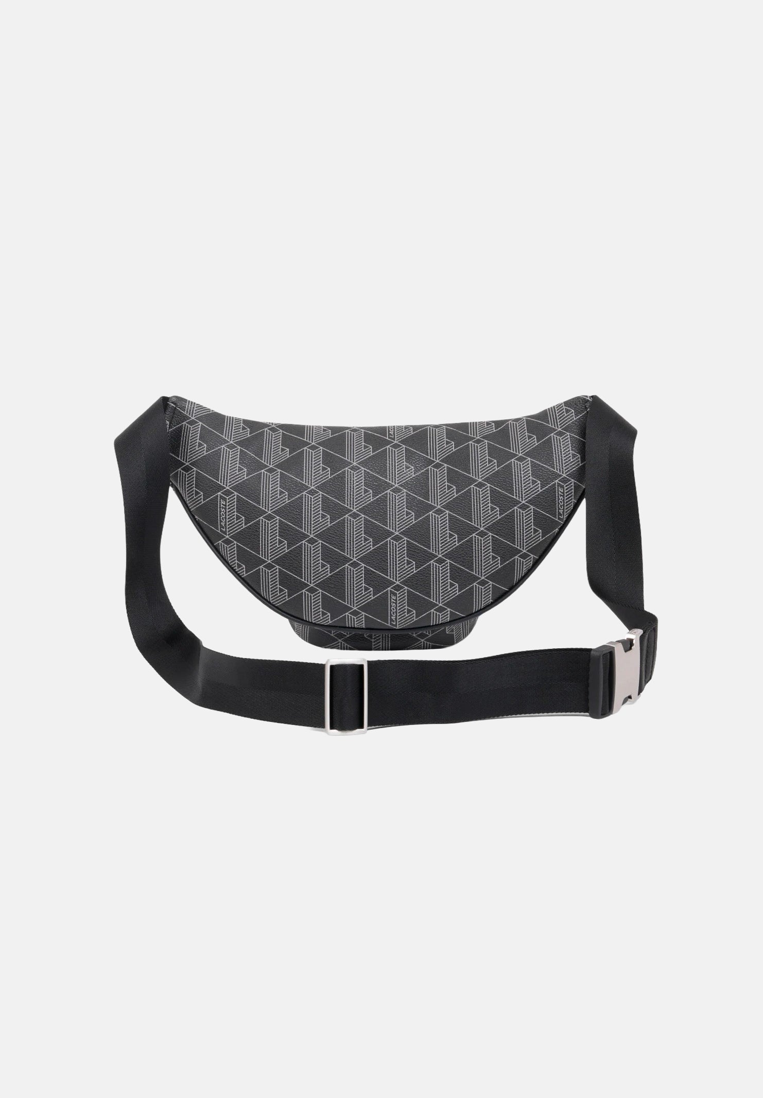 LACOSTE MarsupioTHE BLEND WAIST BAG nero da uomo con motivo monogram NH3651 H45 LACOSTE 