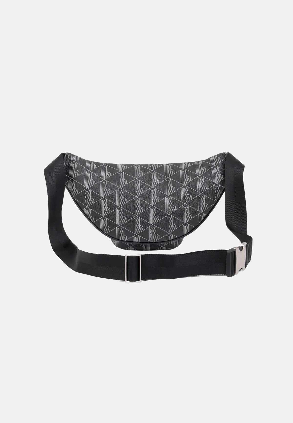 LACOSTE MarsupioTHE BLEND WAIST BAG nero da uomo con motivo monogram NH3651 H45 LACOSTE 