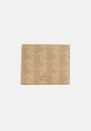 LACOSTE Portafogli The Blend beige da uomo NH3697 R59 LACOSTE 