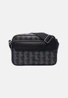 LACOSTE Borsa a tracolla THE BLEND CAMERA BAG nero per uomo con stampa monogram geometrica NH4578 H45 LACOSTE 
