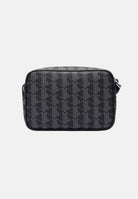 LACOSTE Borsa a tracolla THE BLEND CAMERA BAG nero per uomo con stampa monogram geometrica NH4578 H45 LACOSTE 