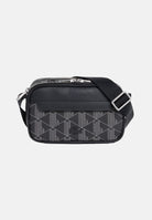 LACOSTE Borsa a tracolla THE BLEND CAMERA grigia da uomo con stampa monogram NH5283 H45 LACOSTE 