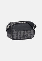 LACOSTE Borsa a tracolla THE BLEND CAMERA grigia da uomo con stampa monogram NH5283 H45 LACOSTE 