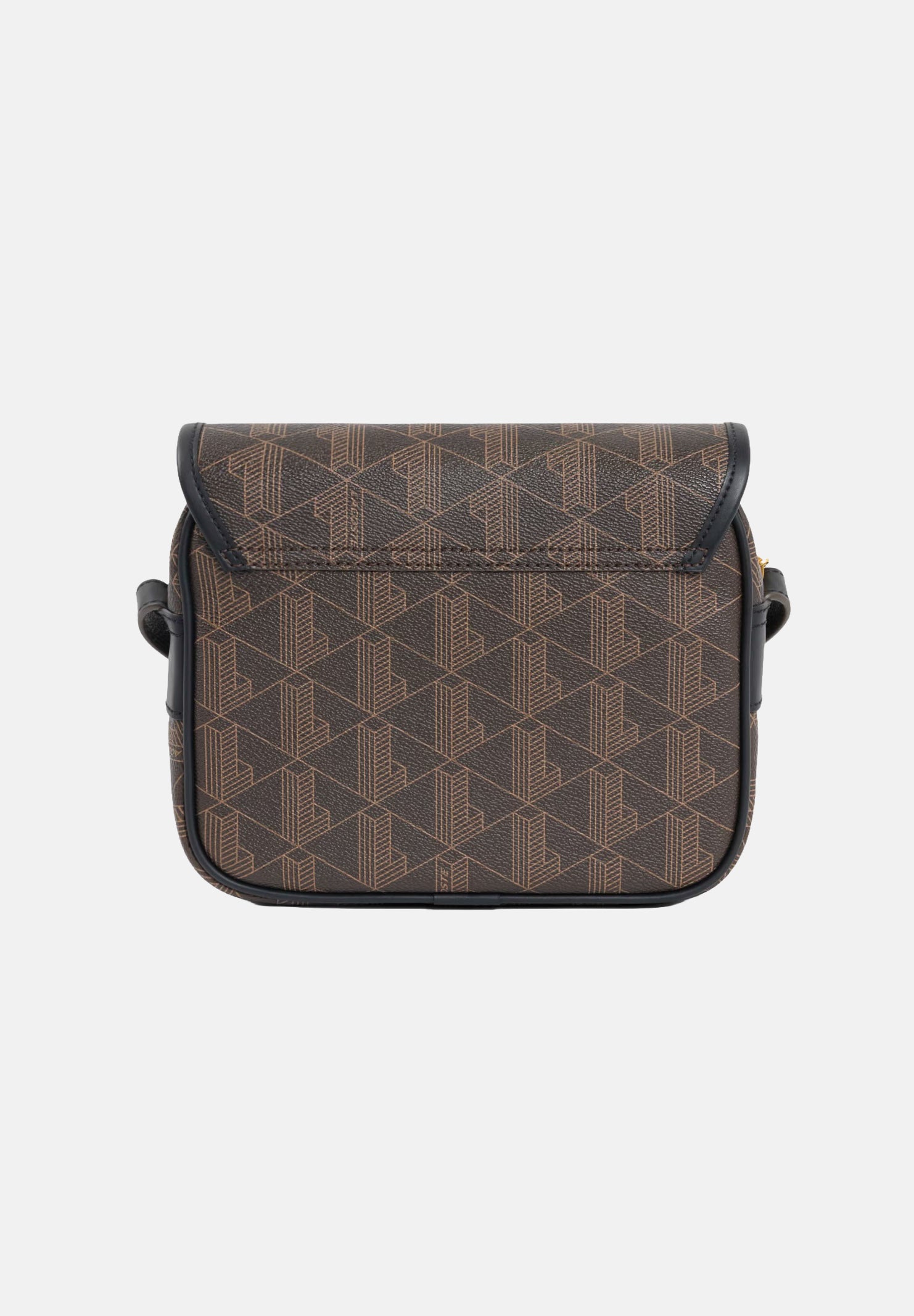 LACOSTE Borsa a tracolla THE BLEND  marrone per uomo e donna con stampa monogram, fibbie a scatto NU5423 T93 LACOSTE 