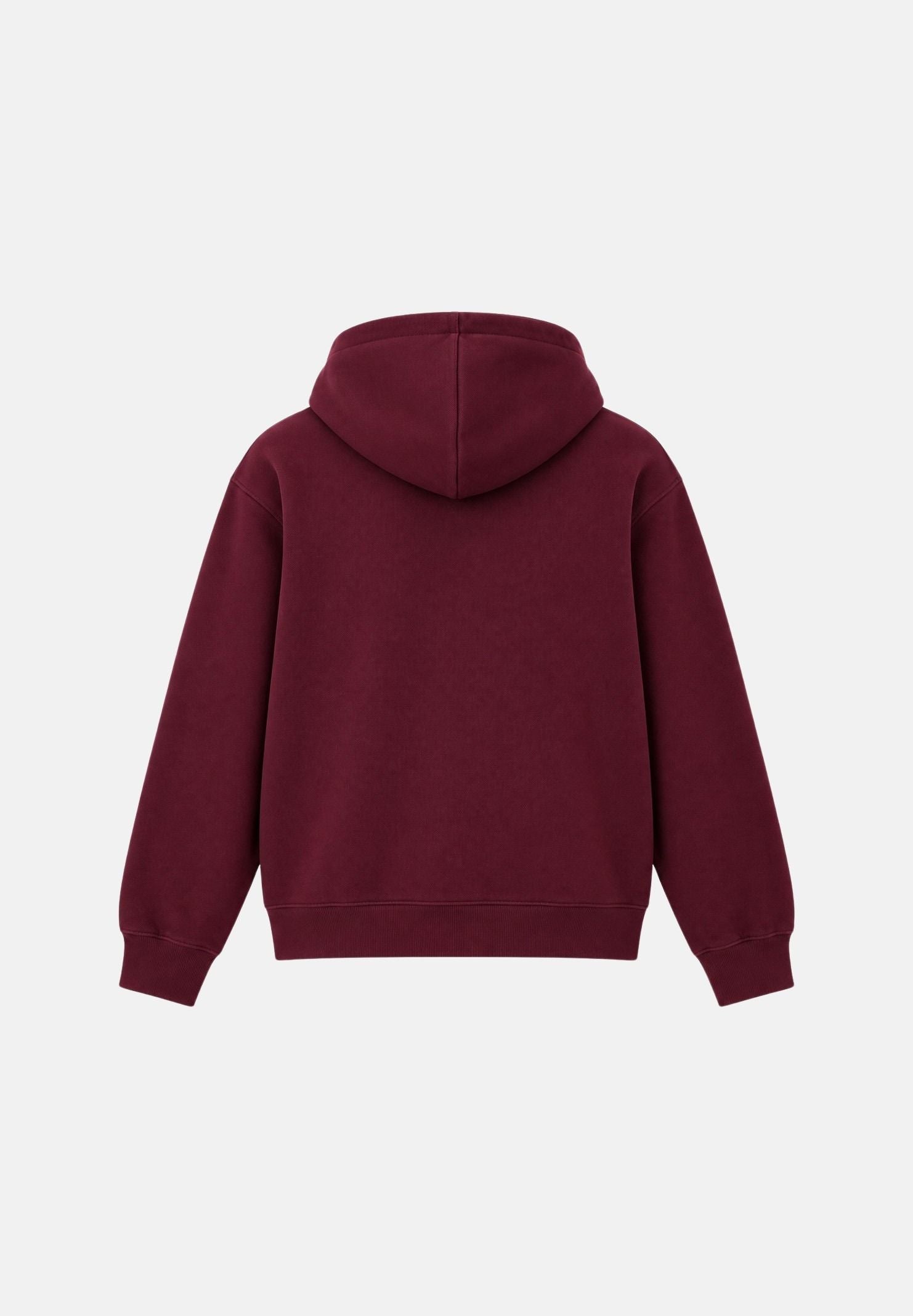 LACOSTE Felpa con cappuccio PIQUÉ DOUBLE FACE 3KE bordeaux da donna e da uomo, in misto cotone, con coulisse, tasca a marsupio e coccodrillo. SF5259 3KE LACOSTE 