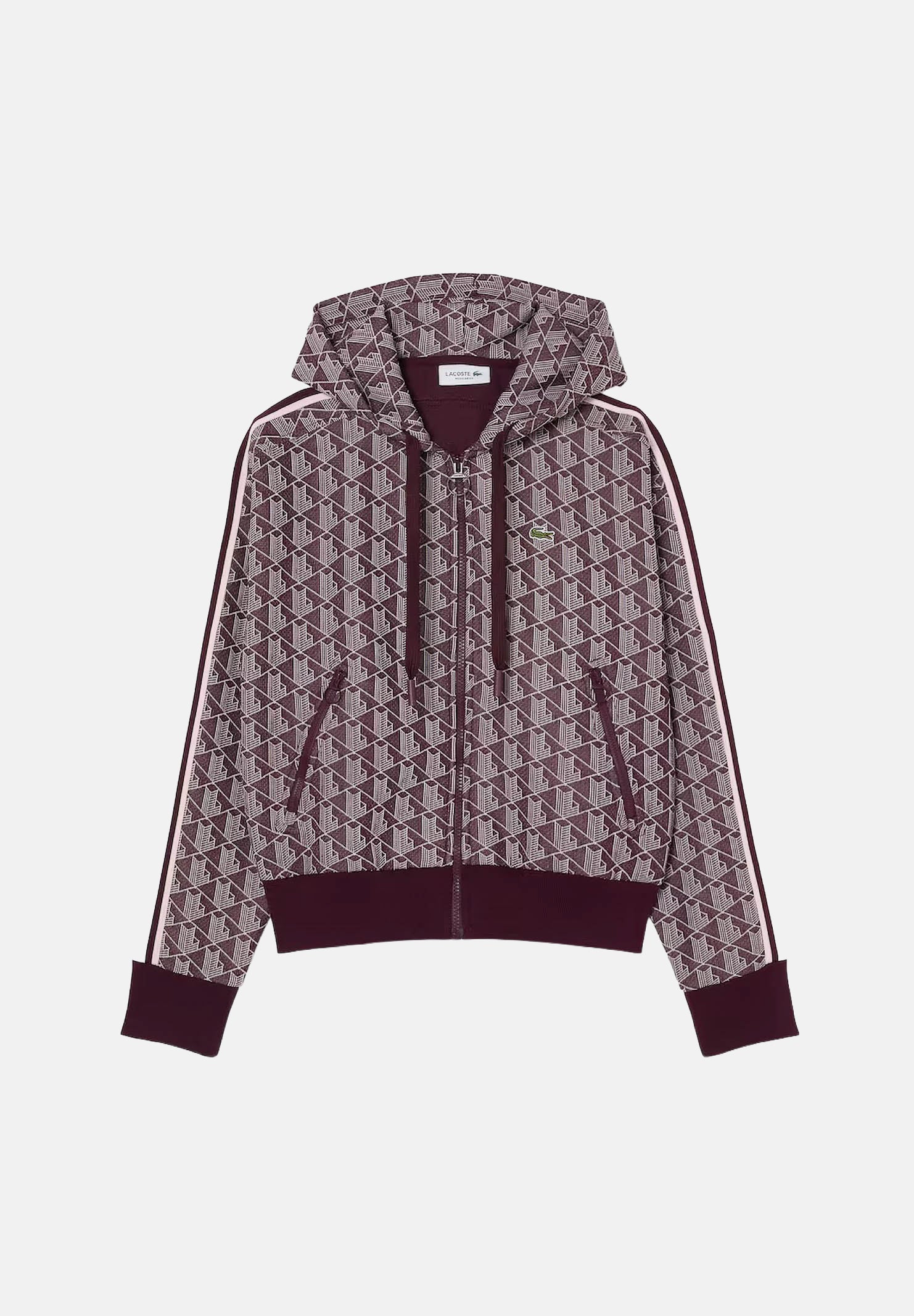 Felpa con zip, regular fit da donna autunno inverno SF7606 WE2 LACOSTE 