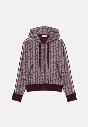 Felpa con zip, regular fit da donna autunno inverno SF7606 WE2 LACOSTE 