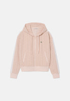 LACOSTE Felpa con zip FULL-ZIP HOODED  rosa da donna con cappuccio regolabile SF7606 WF6 LACOSTE 