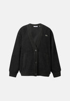 LACOSTE Cardigan   Grigio antracite da donna con scollo a V SF8635 EL6 LACOSTE 
