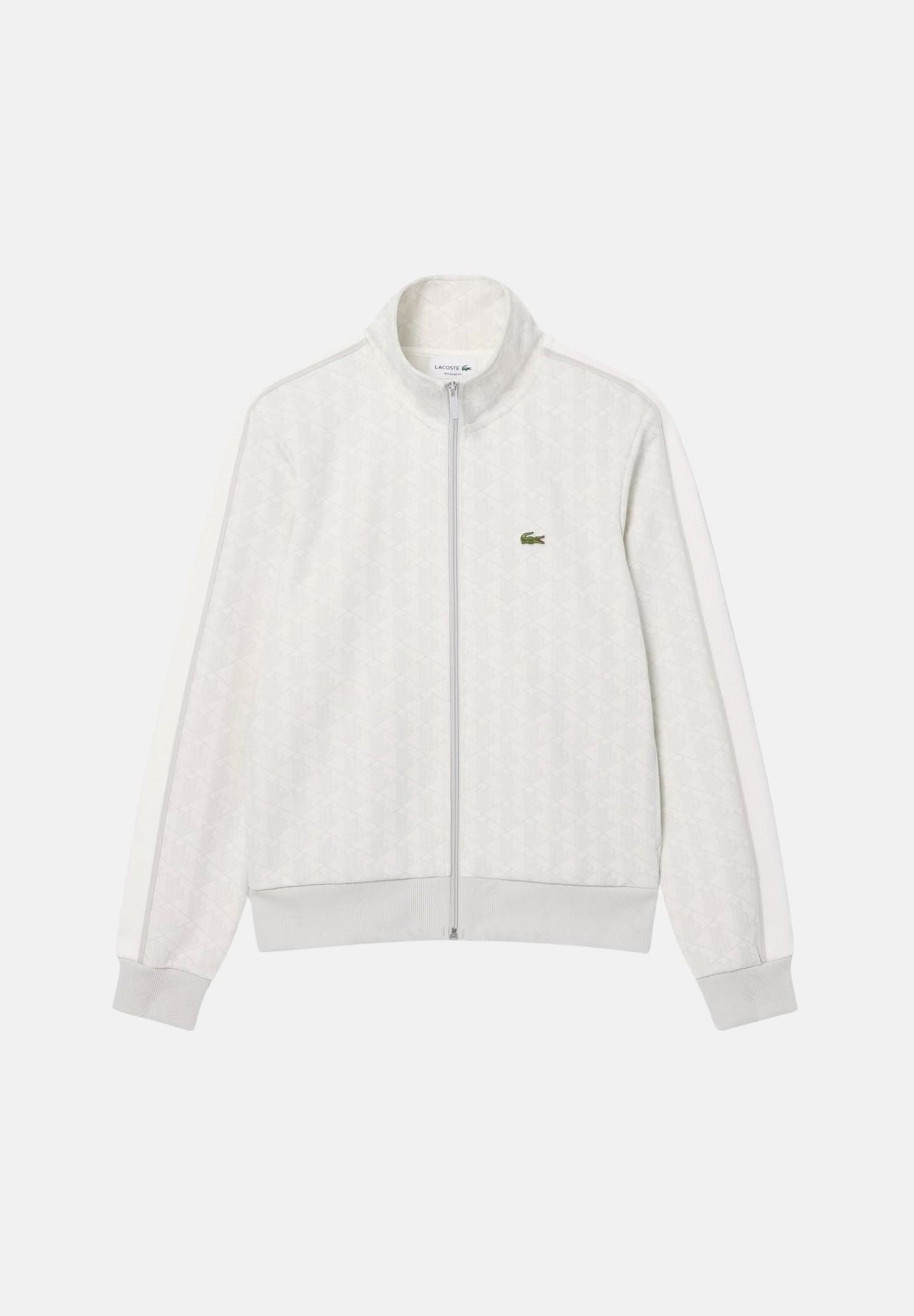 Felpa con zip regular fit autunno inverno SH1368 4IW LACOSTE 