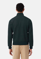 LACOSTE Felpa con zip verde da uomo con motivo monogramma jacquard. SH1368 SPU LACOSTE 