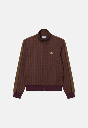Felpa con zip regular fit autunno inverno SH1368 WD9 LACOSTE 