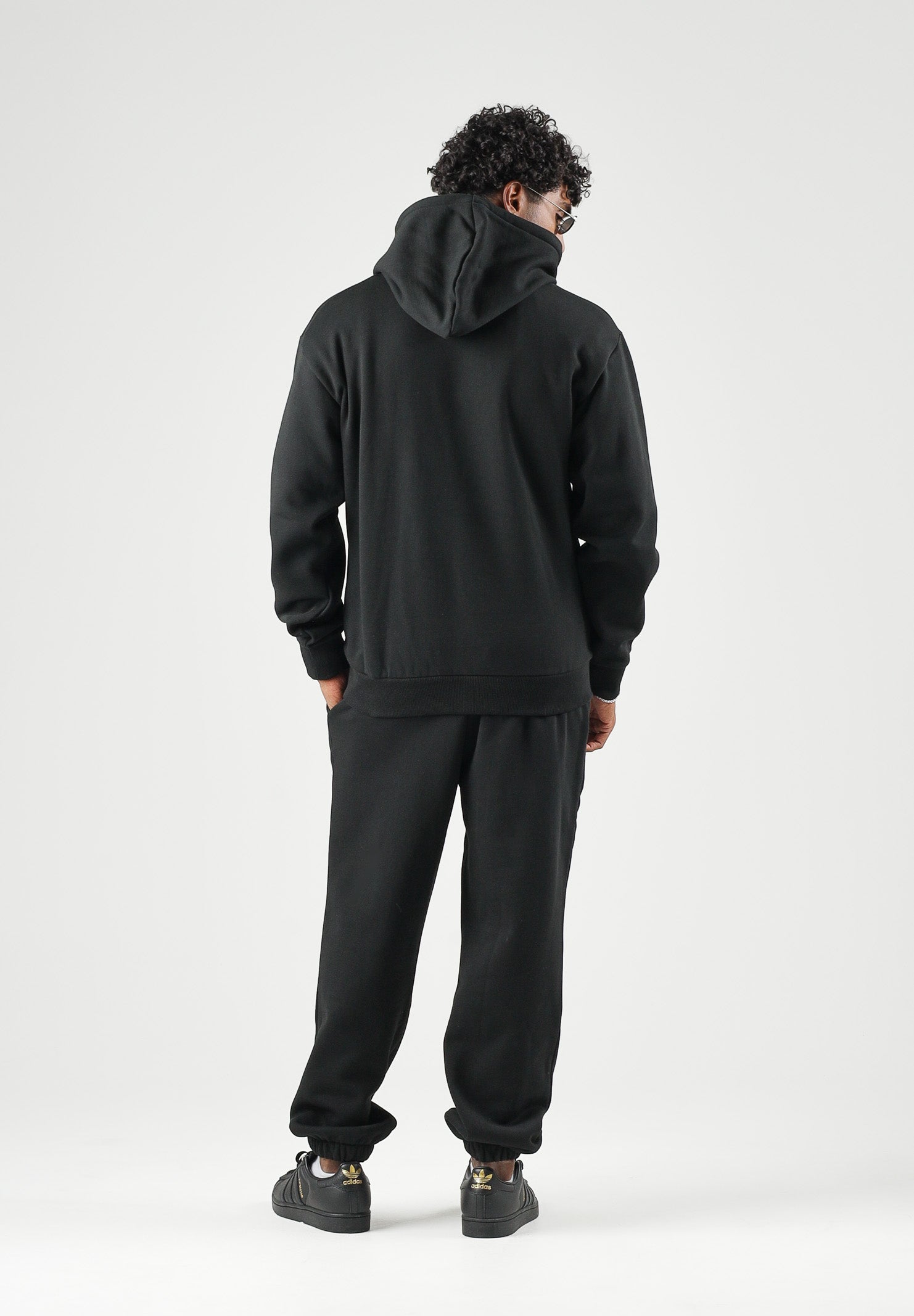 LACOSTE Felpa con cappuccio nero per uomo e donna con logo iconico SH8863 031 LACOSTE 