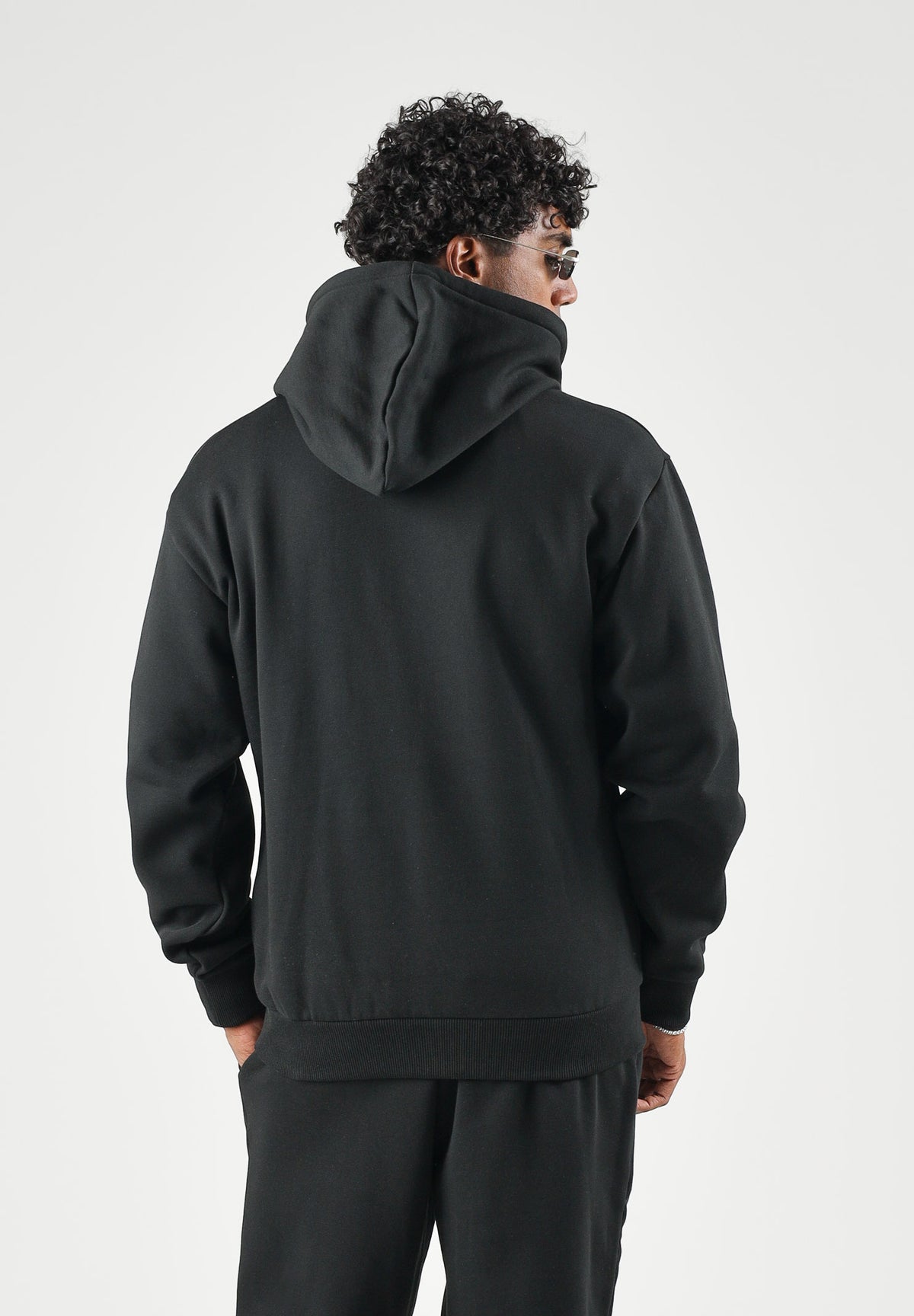 LACOSTE Felpa con cappuccio nero per uomo e donna con logo iconico SH8863 031 LACOSTE 