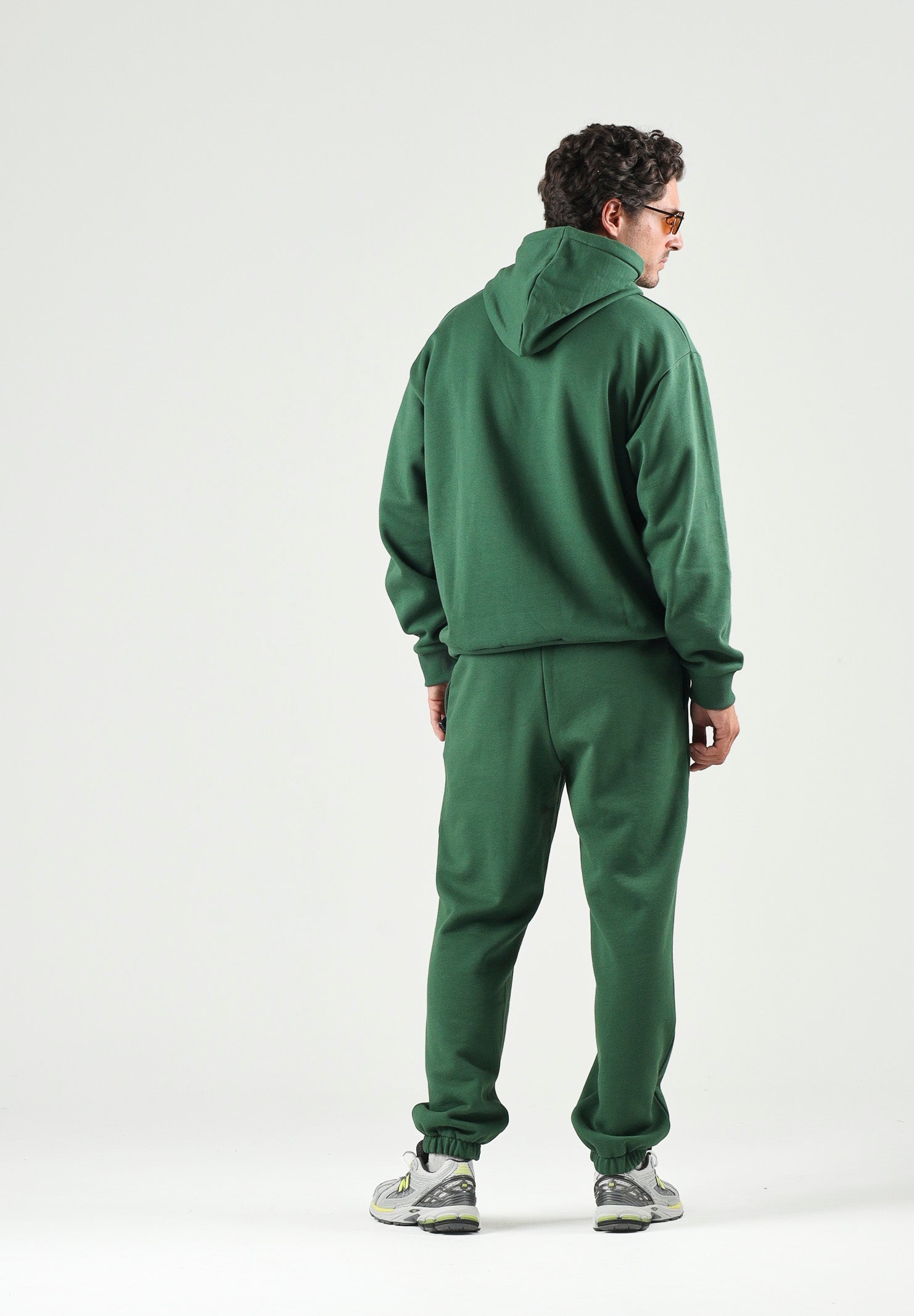 LACOSTE Felpa con cappuccio verde per uomo e donna con logo coccodrillo applicato sul petto. SH8863 132 LACOSTE 