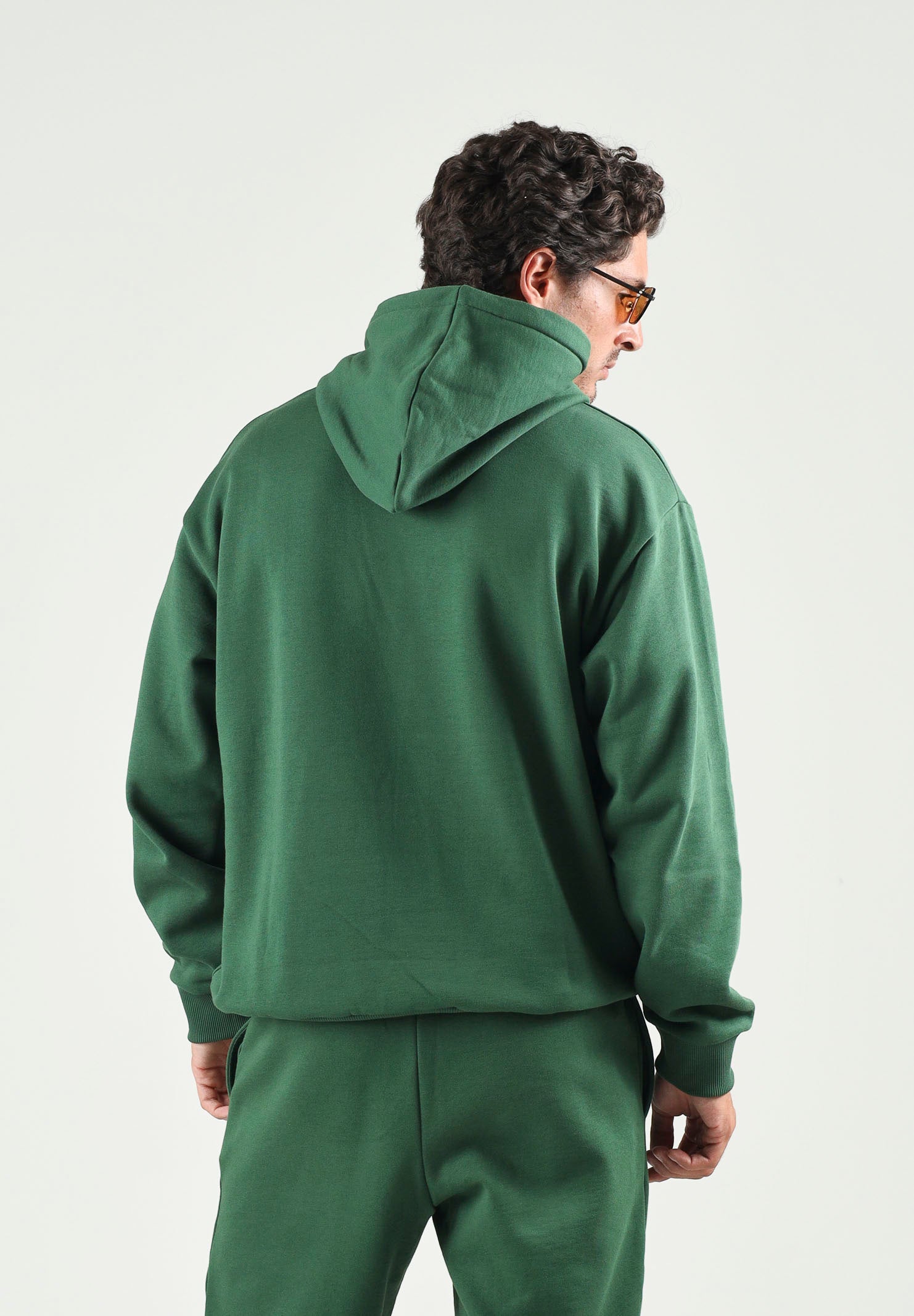Felpa con capuccio regular fit per uomo e donna autunno inverno SH8863 132 LACOSTE 