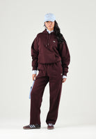 LACOSTE Felpa con cappuccio FLEECE HOODIE, bordeaux per uomo e donna SH8863 3KE LACOSTE 