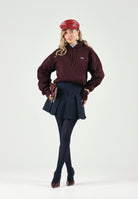 LACOSTE Felpa con cappuccio FLEECE HOODIE, brown-bruin, marrone scuro per uomo e donna SH8863 3KE LACOSTE 