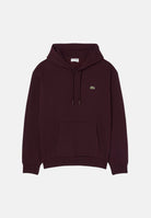 LACOSTE Felpa con cappuccio FLEECE HOODIE, bordeaux per uomo e donna SH8863 3KE LACOSTE 