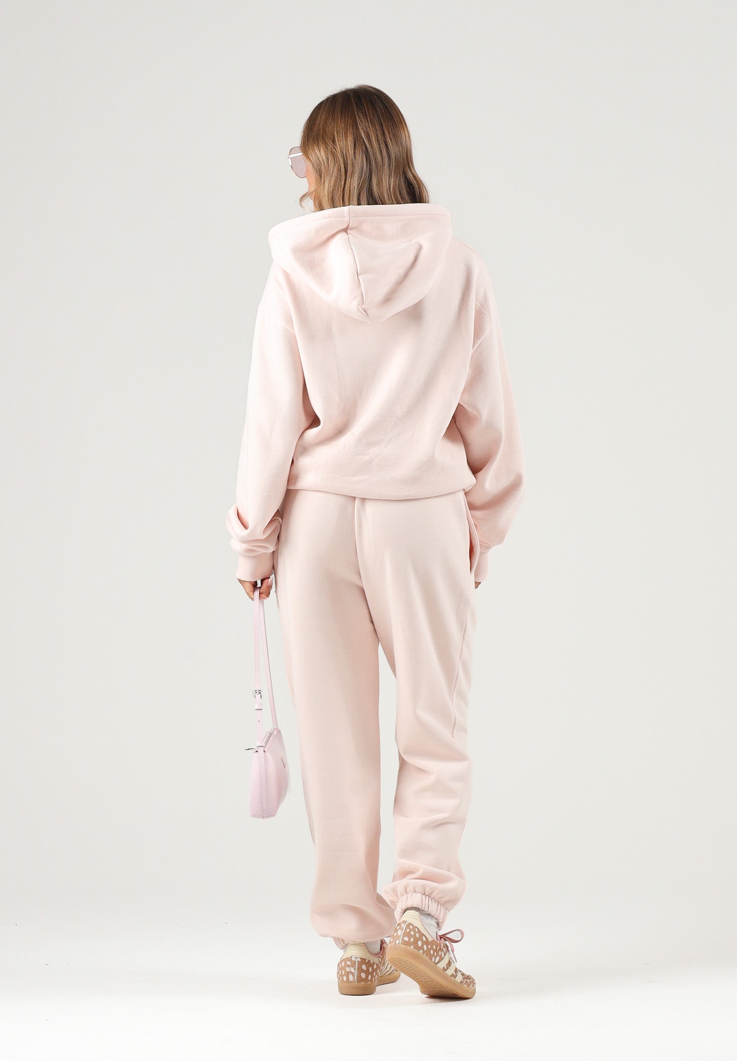 LACOSTE Felpa con cappuccio rosa per uomo e donna  con logo ricamato. SH8863 N6I LACOSTE 