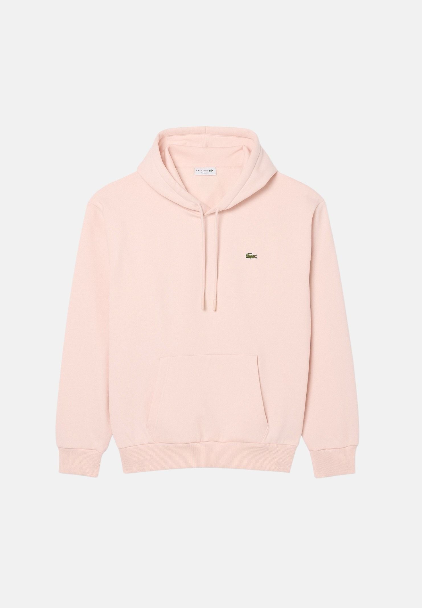 LACOSTE Felpa con cappuccio rosa per uomo e donna  con logo ricamato. SH8863 N6I LACOSTE 