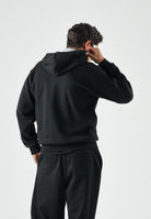 LACOSTE Felpa con cappuccio, nero per uomo e donna con coccodrillo ricamato sul petto SH8864 031 LACOSTE 