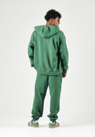 LACOSTE Felpa con zip verde per uomo e donna con logo iconico SH8864 132 LACOSTE 