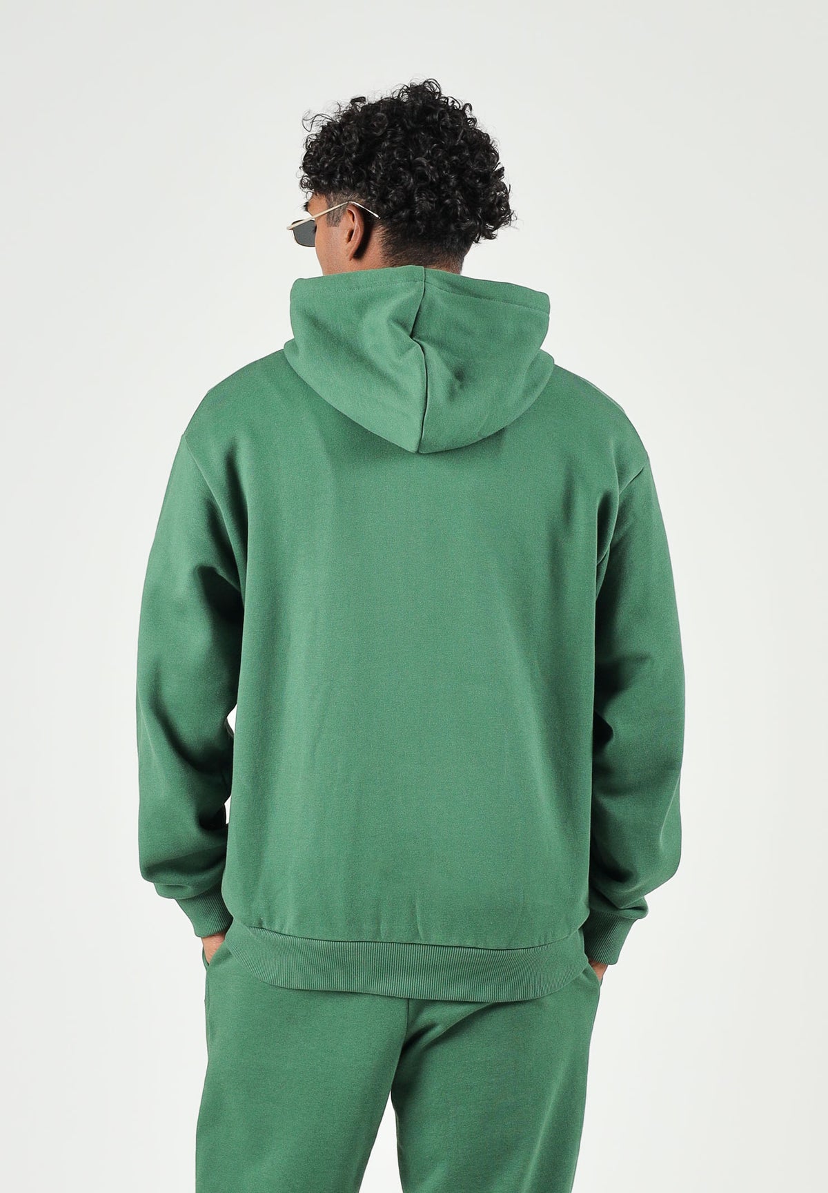LACOSTE Felpa con zip verde per uomo e donna con logo iconico SH8864 132 LACOSTE 