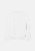 LACOSTE Felpa in pile in cotone, di colore bianco da uomo, logo coccodrillo iconico ricamato SH8868 70V LACOSTE 