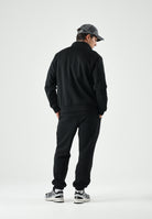 LACOSTE Felpa con zip nero per uomo e donna SH8870 031 LACOSTE 