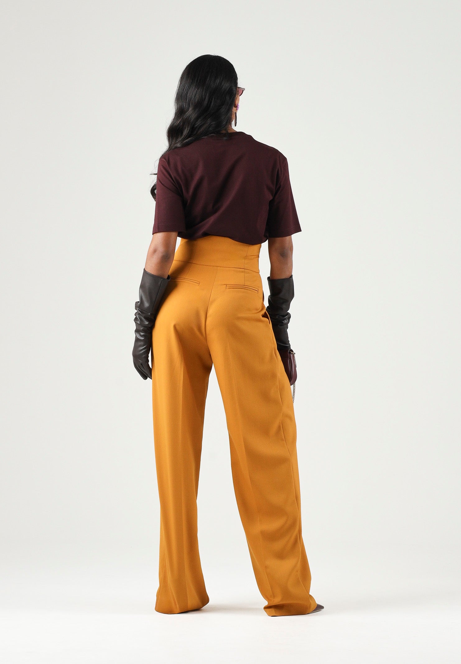 LACOSTE T-shirt manica corta, Chestnut Brown/marrone scuro per uomo e donna TF7215 3KE LACOSTE 