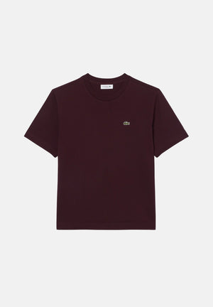 LACOSTE T-shirt manica corta, Chestnut Brown/marrone scuro per uomo e donna TF7215 3KE LACOSTE 