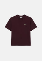 LACOSTE T-shirt manica corta, Chestnut Brown/marrone scuro per uomo e donna TF7215 3KE LACOSTE 