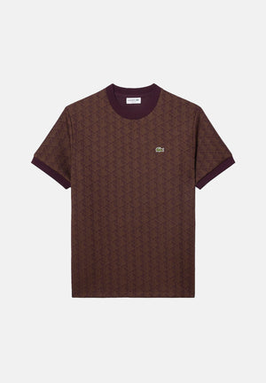 T-shirt manica corta regular fit  autunno inverno TH1197 WD9 LACOSTE 