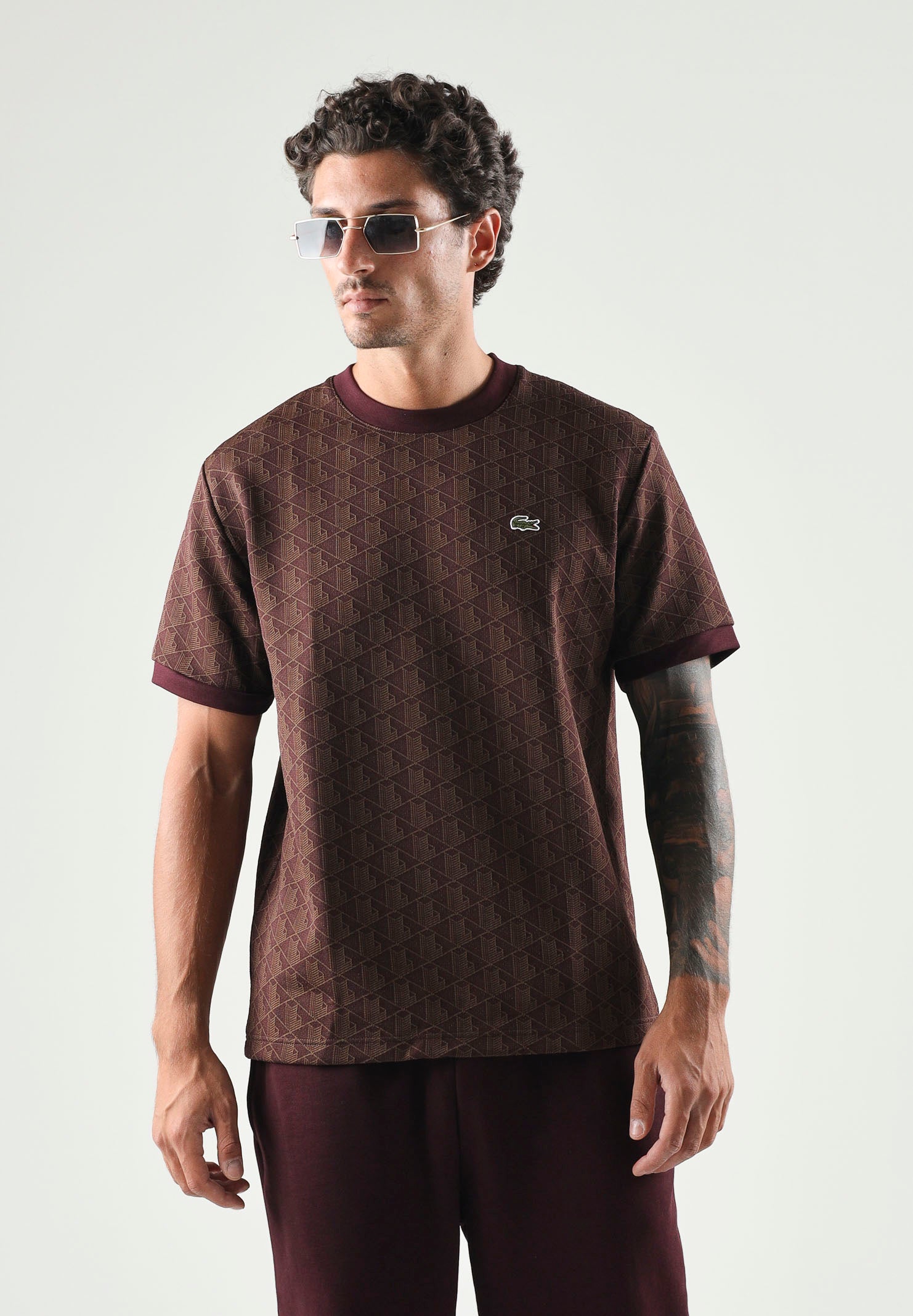 T-shirt manica corta regular fit  autunno inverno TH1197 WD9 LACOSTE 