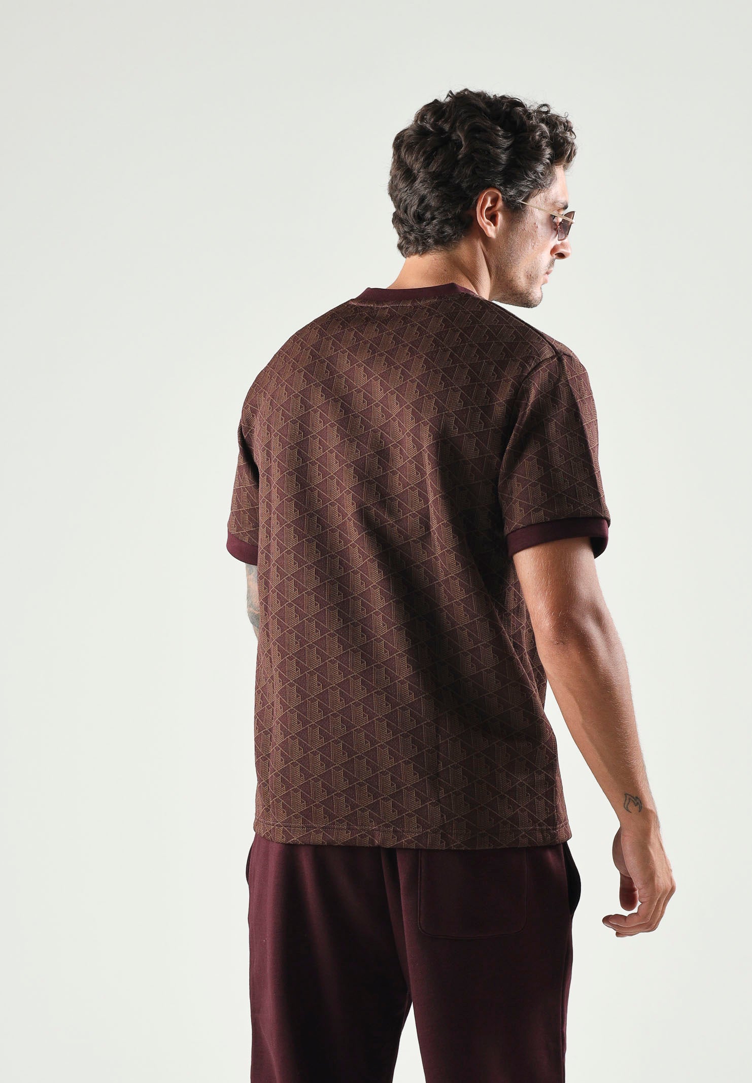 T-shirt manica corta regular fit  autunno inverno TH1197 WD9 LACOSTE 