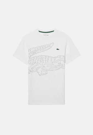 LACOSTE T-shirt  manica corta da uomo con stampa coccodrillo TH6682 AU8 LACOSTE 