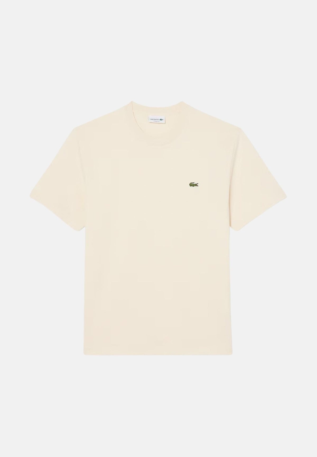 LACOSTE T-shirt a manica corta beige per uomo e donna con logo TH7318 056 LACOSTE 