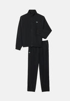 LACOSTE Tuta SOLID TRACKSUIT nera per uomo in tessuto tecnico con mini logo iconico WH6790 ZDQ LACOSTE 