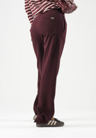 LACOSTE Pantaloni SPORT TRACK PANTS bordeaux per donna con coulisse e dettagli con zip alle caviglie XF5244 3KE LACOSTE 