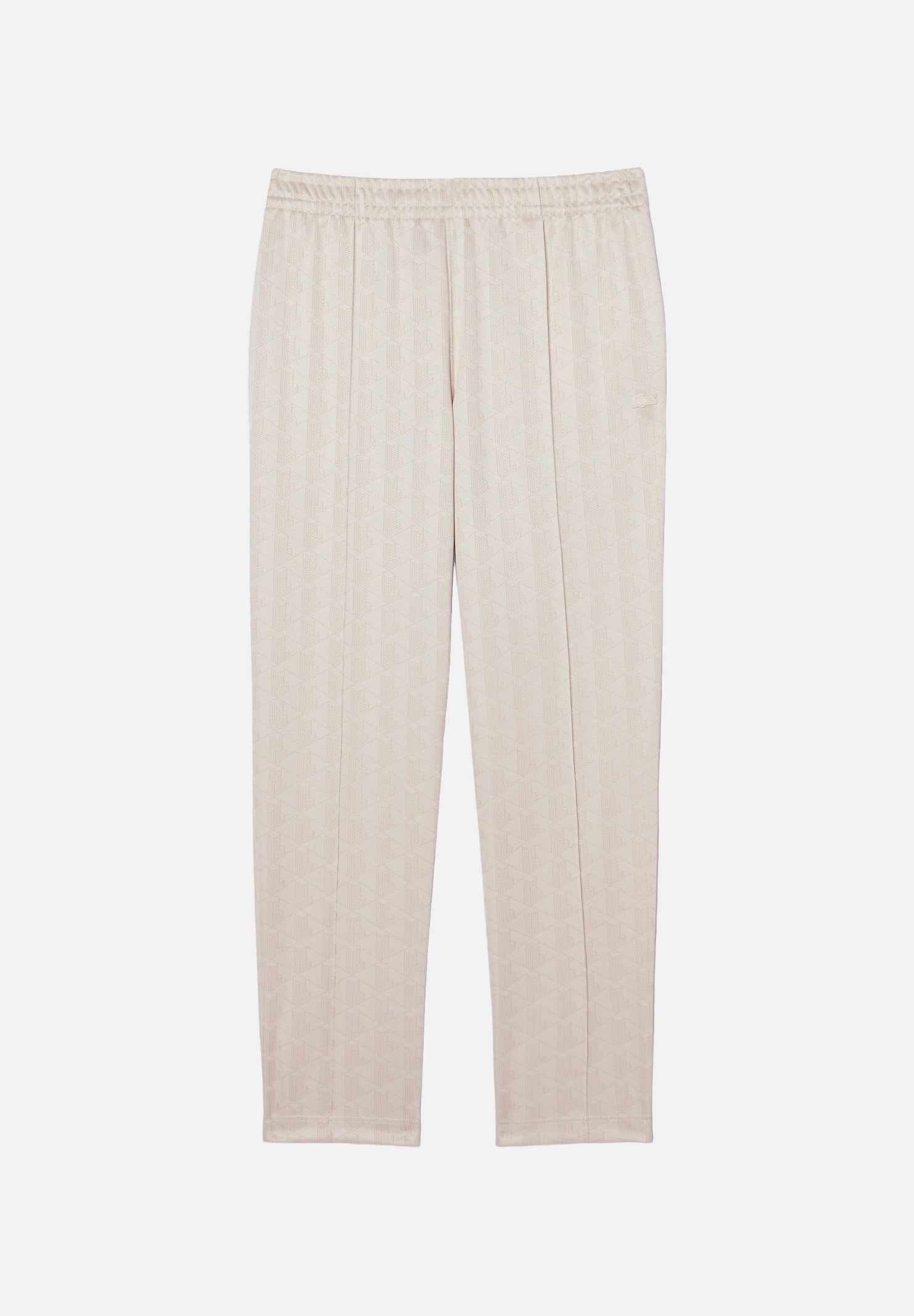 LACOSTE Pantaloni CASUAL TROUSERS panna per uomo con elastico in vita e tasche a filetto. XH0197 8LX LACOSTE 