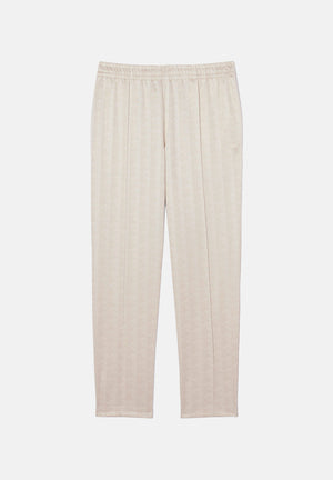 LACOSTE Pantaloni CASUAL TROUSERS panna per uomo con elastico in vita e tasche a filetto. XH0197 8LX LACOSTE 